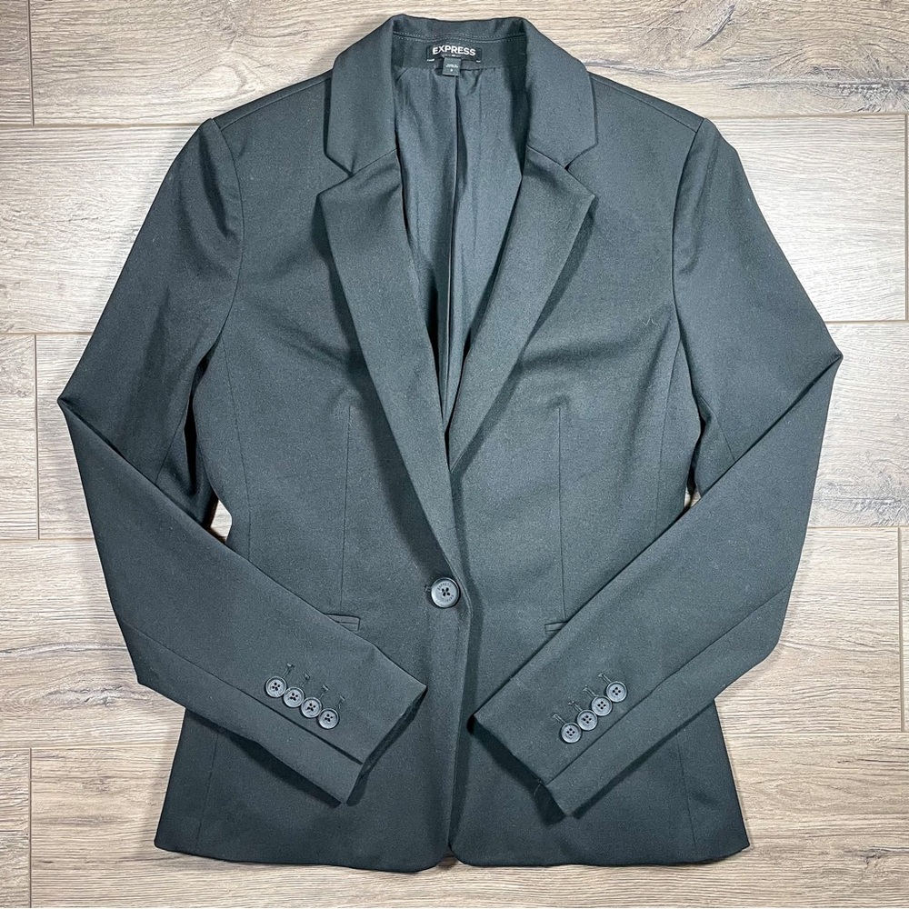 Express | Single Button Suit Jacket - Picture 3 of 8